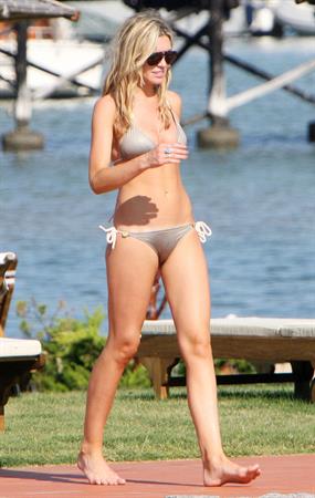 Abigail Clancy holiday at the Portocervo Hotel Cala di Volpe Sardinia Italy on July 12, 2010