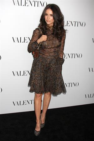 Abigail Spencer Valentino 50th anniversary and new flagship store opening in Beverly Hills on March 27, 2012