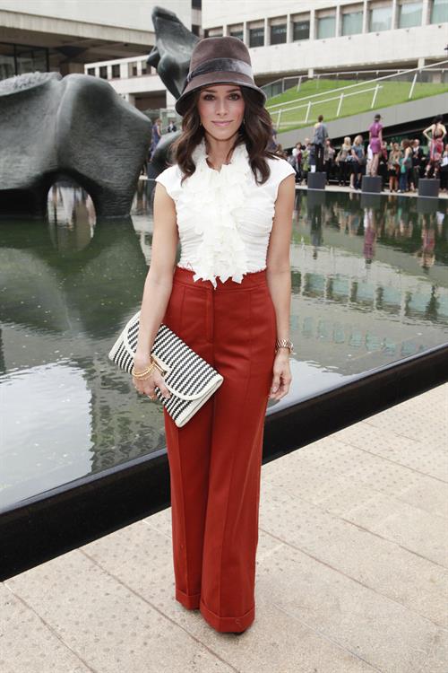 Abigail Spencer Malandrino Presentation at Mercedes Benz fashion week on September 12, 2010