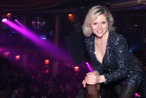 Abi Titmuss at Cafe de Paris on February 20, 2011 
