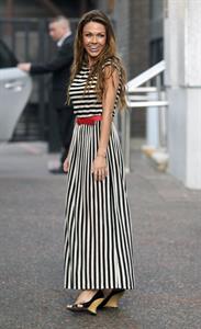 Adele Silva at ITV studios April 20, 2011