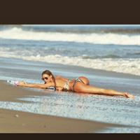 Charlie Riina in a bikini