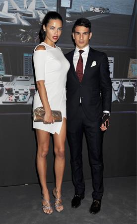 Adriana Lima IWC Schaffhausen Top Gun Gala on January 17, 2012 