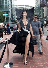 Adrianne Curry dressed as Lily from Legend during Comic-Con in San Diego - July 14, 2012