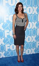 Adrianne Palicki Fox Upfront after party at Wollman Rink Central Park on May 17, 2010 