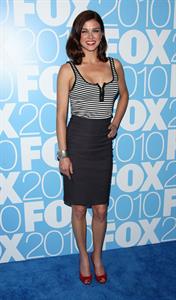Adrianne Palicki Fox Upfront after party at Wollman Rink Central Park on May 17, 2010 