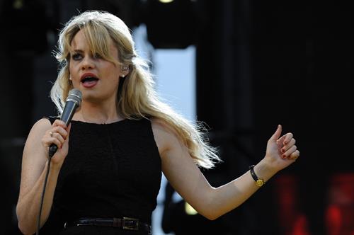 Aimee Anne Duffy performs live at the Genoa MTV Day 2008 on September 13, 2008