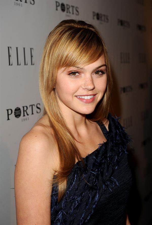 Aimee Teegarden Elle Women in Television event at Soho house on January 27, 2011 