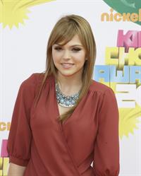 Aimee Teegarden Nickelodeon's 24th annual Kid's Choice Awards at Galen Center on April 2, 2011 