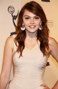 Aimee Teegarden 63rd Primetime Emmy Writers Nominee Reception at Leonard H. Goldenson Theatre on September 15, 2011 