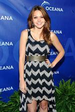 Aimee Teegarden arrives at 2012 Oceana's SeaChange Summer Party on July 29, 2012 in Laguna Beach, California