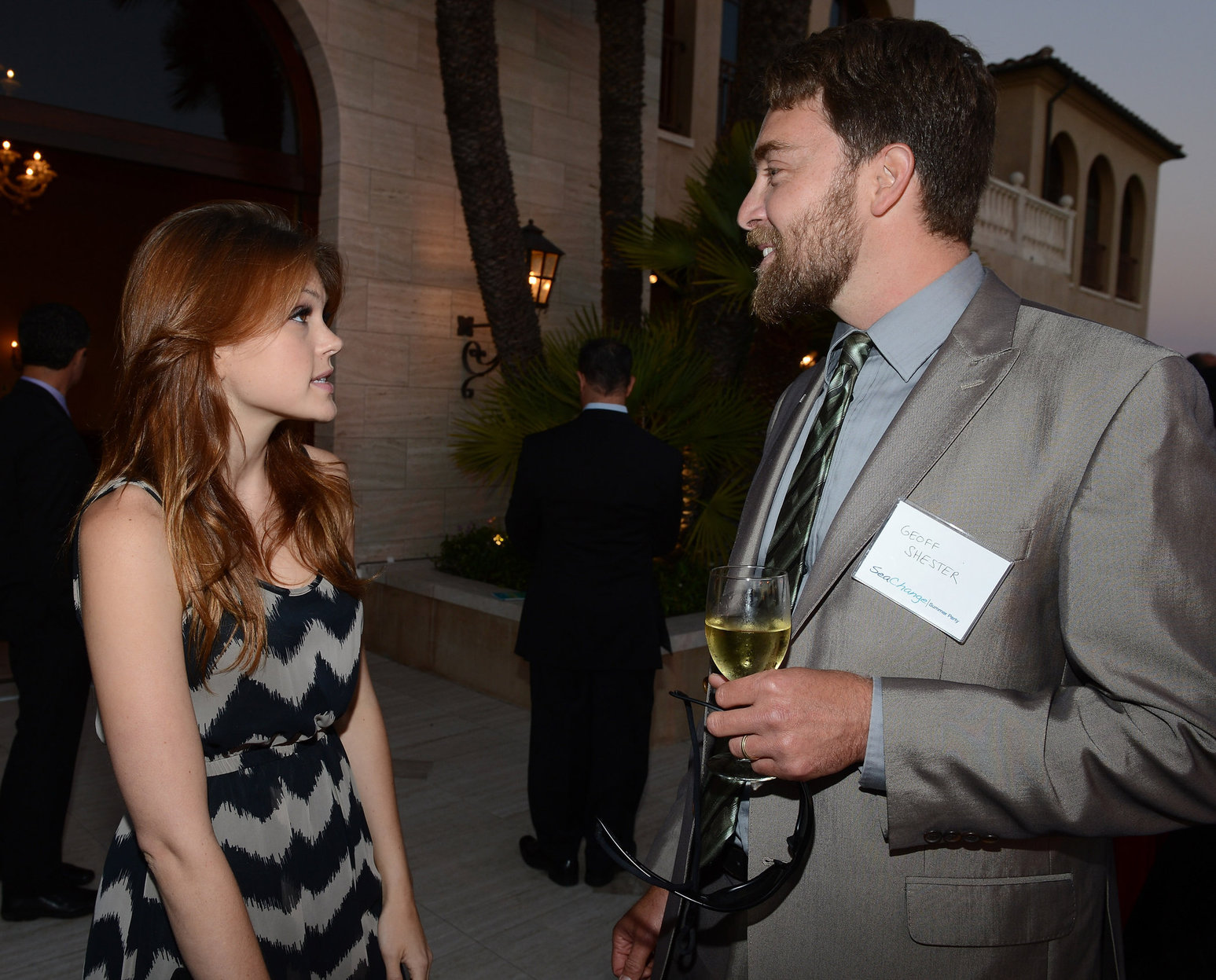 Aimee Teegarden arrives at 2012 Oceana's SeaChange Summer Party on July 29, 2012 in Laguna Beach, California
