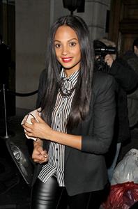 Alesha Dixon - Nobu Berkley in London on April 19, 2012