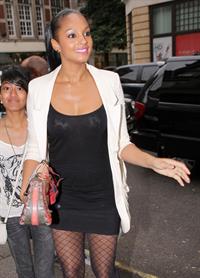 Alesha Dixon - London candids - 12th Aug 2010