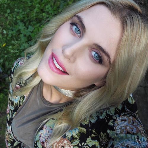 Ashley James taking a selfie
