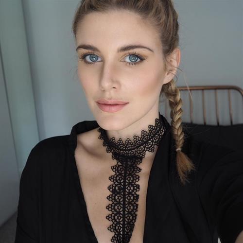 Ashley James taking a selfie
