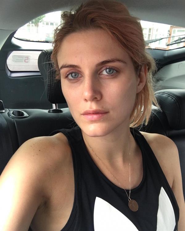 Ashley James taking a selfie