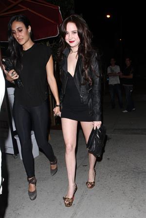 Alessandra Torresani Trousdale Night club in West Hollywood on November 5, 2010