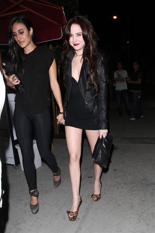 Alessandra Torresani Trousdale Night club in West Hollywood on November 5, 2010