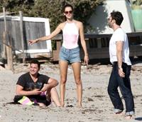 Alessandra Ambrosio at Malibu Beach on May 29, 2011