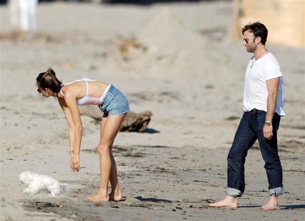 Alessandra Ambrosio at Malibu Beach on May 29, 2011