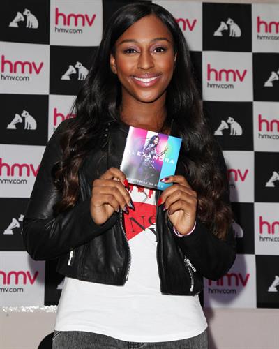 Alexandra Burke - Promotes her new album at HMV in Manchester (June 6, 2012)