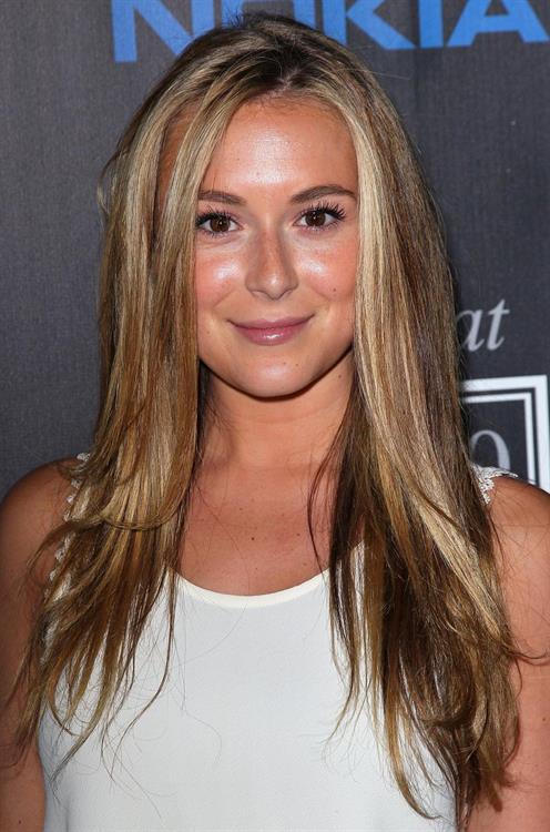 Alexa Vega arrives at ESPN The Magazine 4th Annual 'Body Issue' Party at Belasco Theatre on July 10, 2012 in Los Angeles, California. 