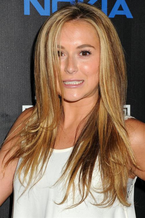 Alexa Vega arrives at ESPN The Magazine 4th Annual 'Body Issue' Party at Belasco Theatre on July 10, 2012 in Los Angeles, California. 