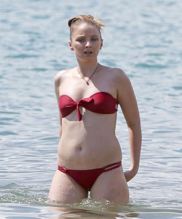 Elisabeth Harnois in a bikini