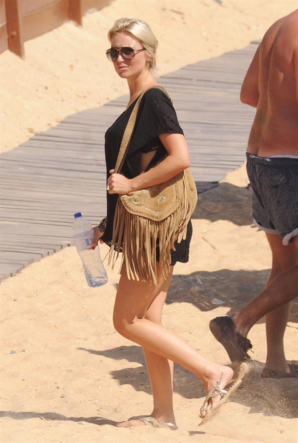 Alex Curran - Bikini candids spain - June 15, 2011