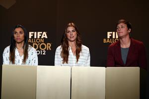 Alex Morgan FIFA Ballon d'Or Gala 2012, Jan 7, 2013 