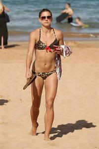 Alex Morgan bikini candids in Hawaii 12/19/12 