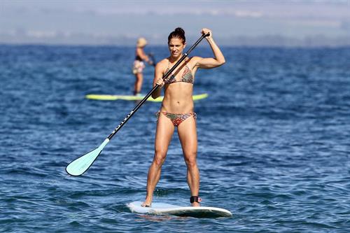Alex Morgan bikini candids in Hawaii 12/19/12 