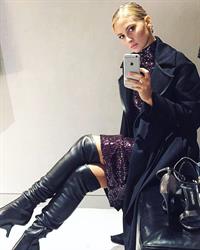 Selena Weber taking a selfie