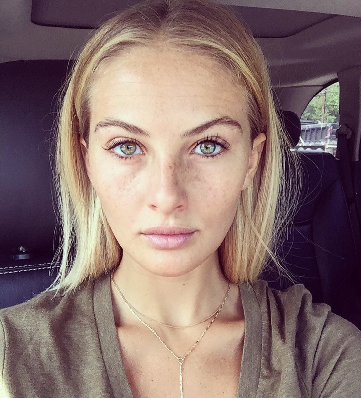 Selena Weber taking a selfie