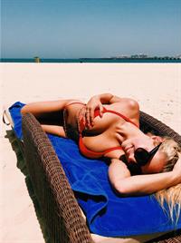 Luna Stevens in a bikini