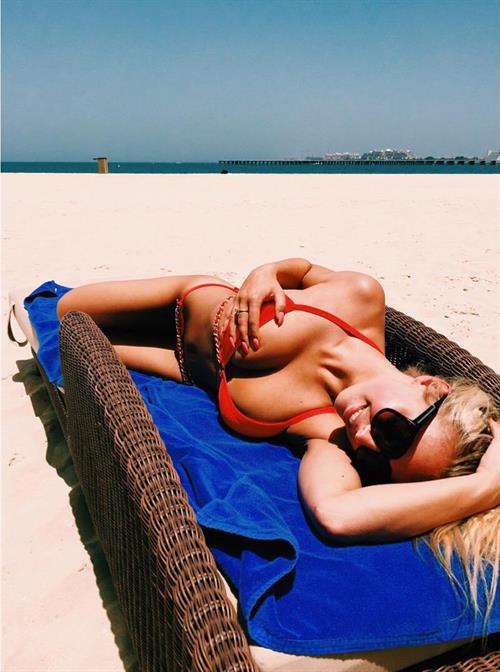 Luna Stevens in a bikini