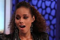 Alicia Keys appearing on the Spanish tv show El Hormiguero on January 19, 2010 