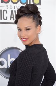 Alicia Keys attends the 2012 Billboard Music Awards in Las Vegas on May 20, 2012