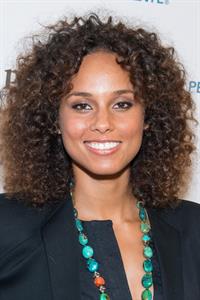 Alicia Keys attends the United Nations Social Innovation Summit in New York on May 5, 2012