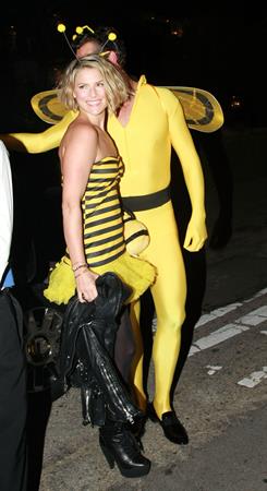 Ali Larter at Kate Hudson's Halloween Party in Brentwood on October 30, 2011