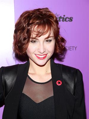 Allison Scagliotti - The Romantics NYC Premiere 9/7/10  