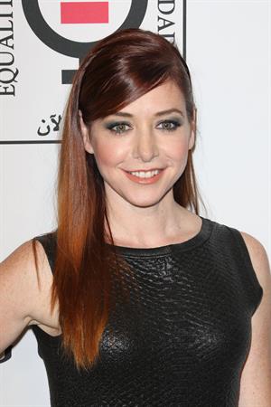 Alyson Hannigan attends Make Equality Reality Event 11/4/13