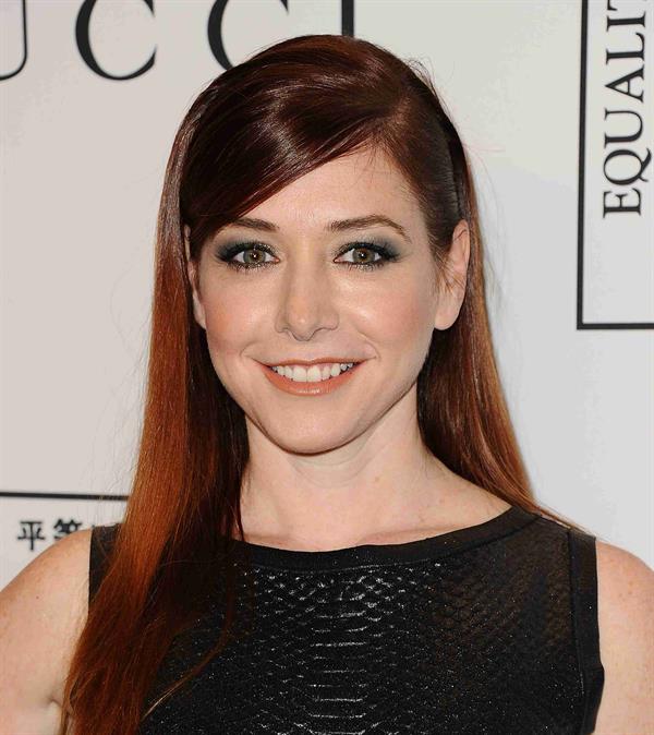 Alyson Hannigan attends Make Equality Reality Event 11/4/13