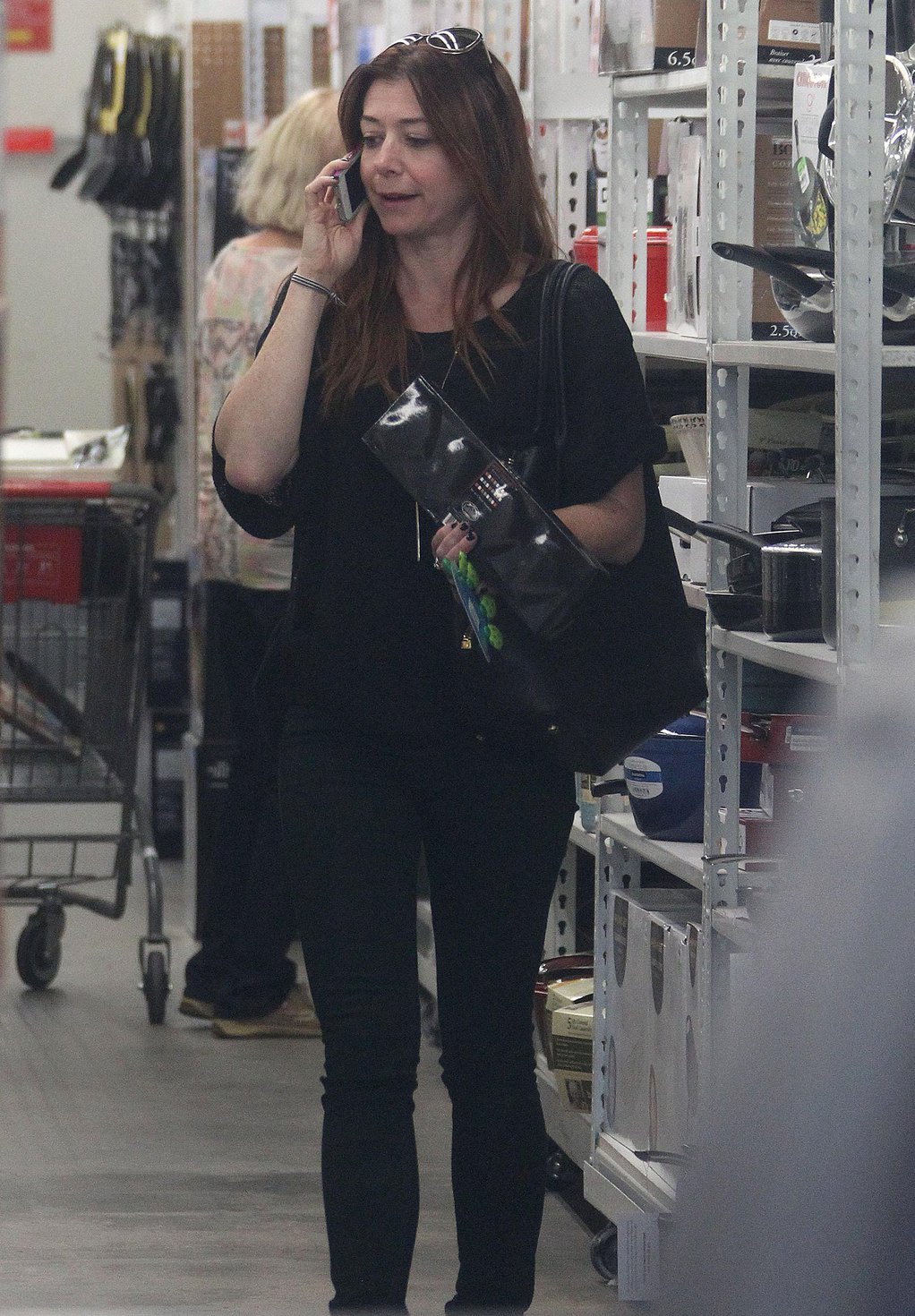 Alyson Hannigan Goes shopping in Santa Monica (November 7, 2013) 