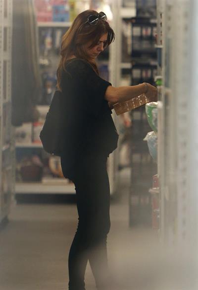 Alyson Hannigan Goes shopping in Santa Monica (November 7, 2013) 