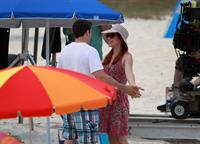 Alyson Hannigan on set American Reunion on July 23, 2011 