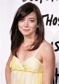 Alyson Hannigan attending the premiere of Forgetting Sarah Marshall 