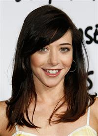 Alyson Hannigan attending the premiere of Forgetting Sarah Marshall 