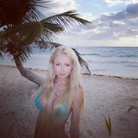 Valeria Lukyanova in a bikini